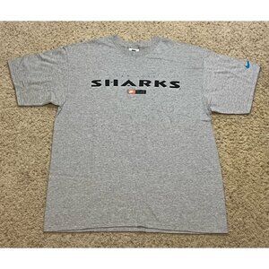 San Jose Sharks Vintage Nike Dry Land Training Shirt Size L New Deadstock NWOT